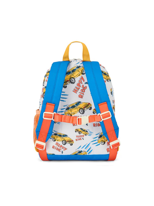 MOCHILA PLÁSTICO RECICLADO HAPPY RIDE Hello Hossy KIDSME