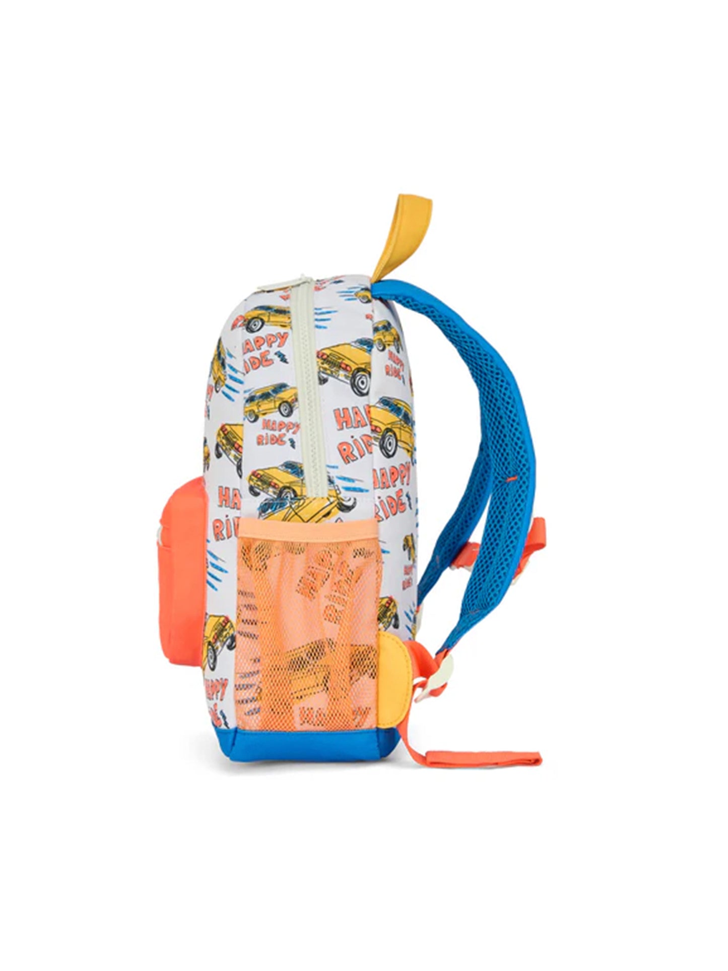 MOCHILA PLÁSTICO RECICLADO HAPPY RIDE Hello Hossy KIDSME
