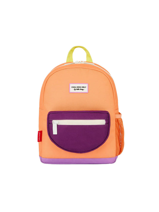 MOCHILA PLÁSTICO RECICLADO PEACH POP Hello Hossy KIDSME