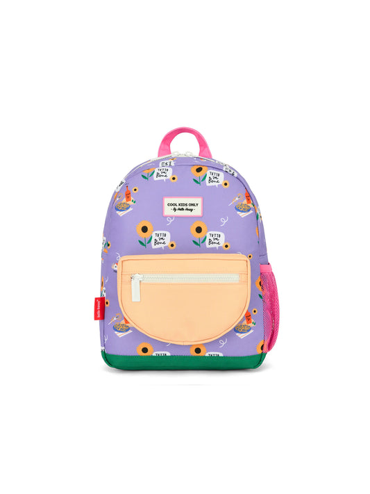 MOCHILA MINI PLÁSTICO RECICLADO SUNFLOWER Hello Hossy KIDSME