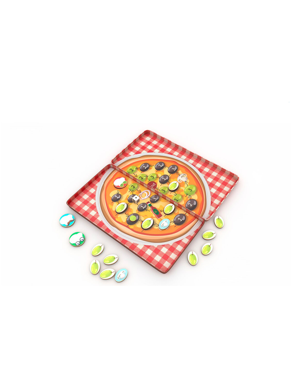 RALLY PIZZA MAGNÉTICO The purple cow KIDSME