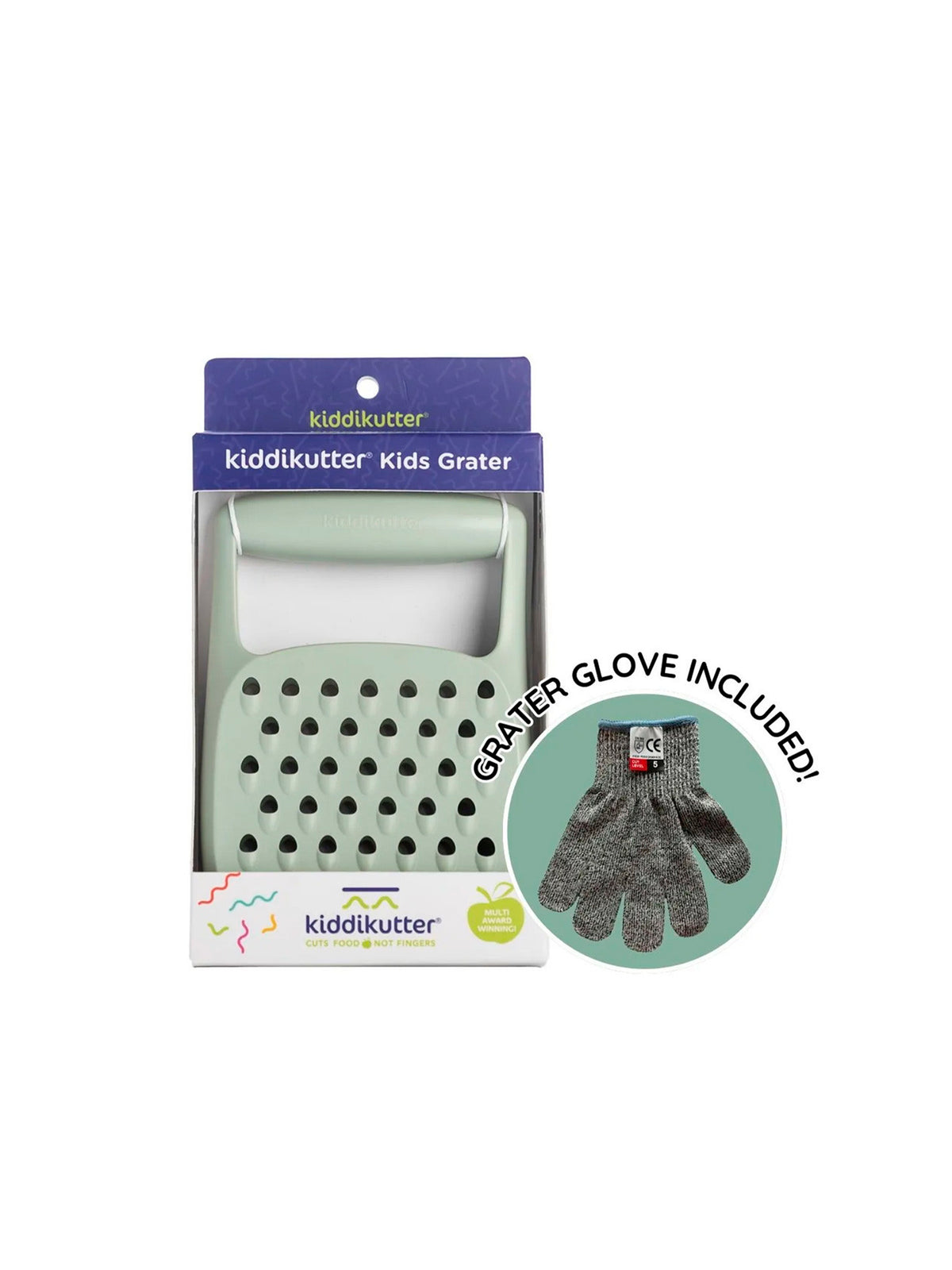 RALLADOR INFANTIL GRATER SAGE Kiddikutter KIDSME