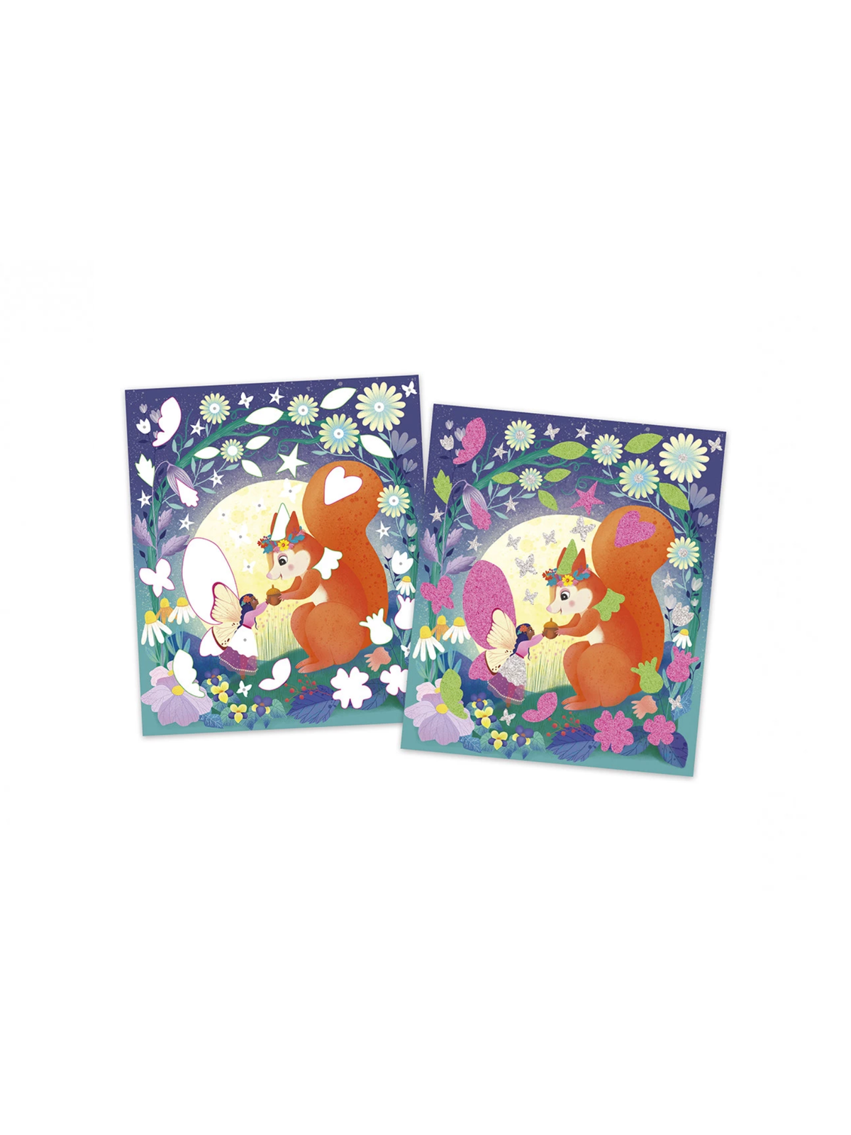 MAGIC FAIRIES - PEGATINAS DE ESPUMA Y ARENA Janod KIDSME