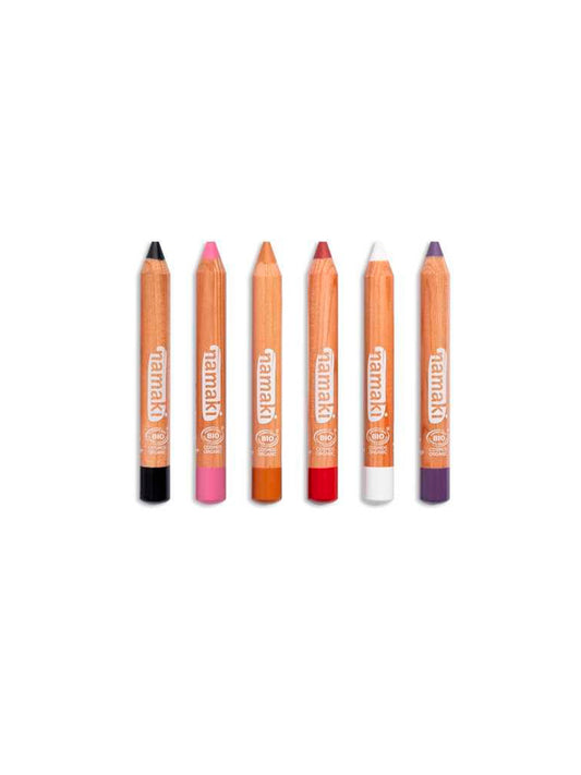 SET 6 LÁPICES MAQUILLAJE HALLOWEEN Namaki KIDSME