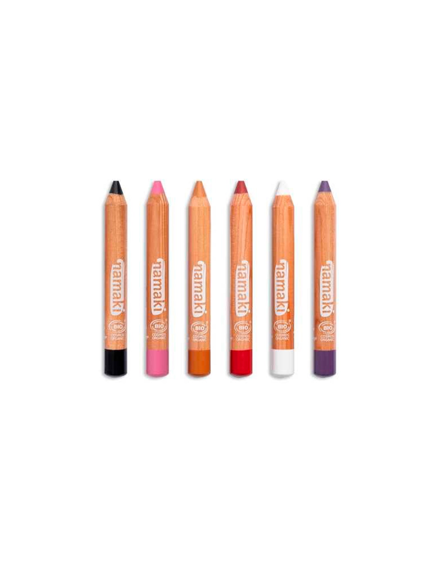 SET 6 LÁPICES MAQUILLAJE HALLOWEEN