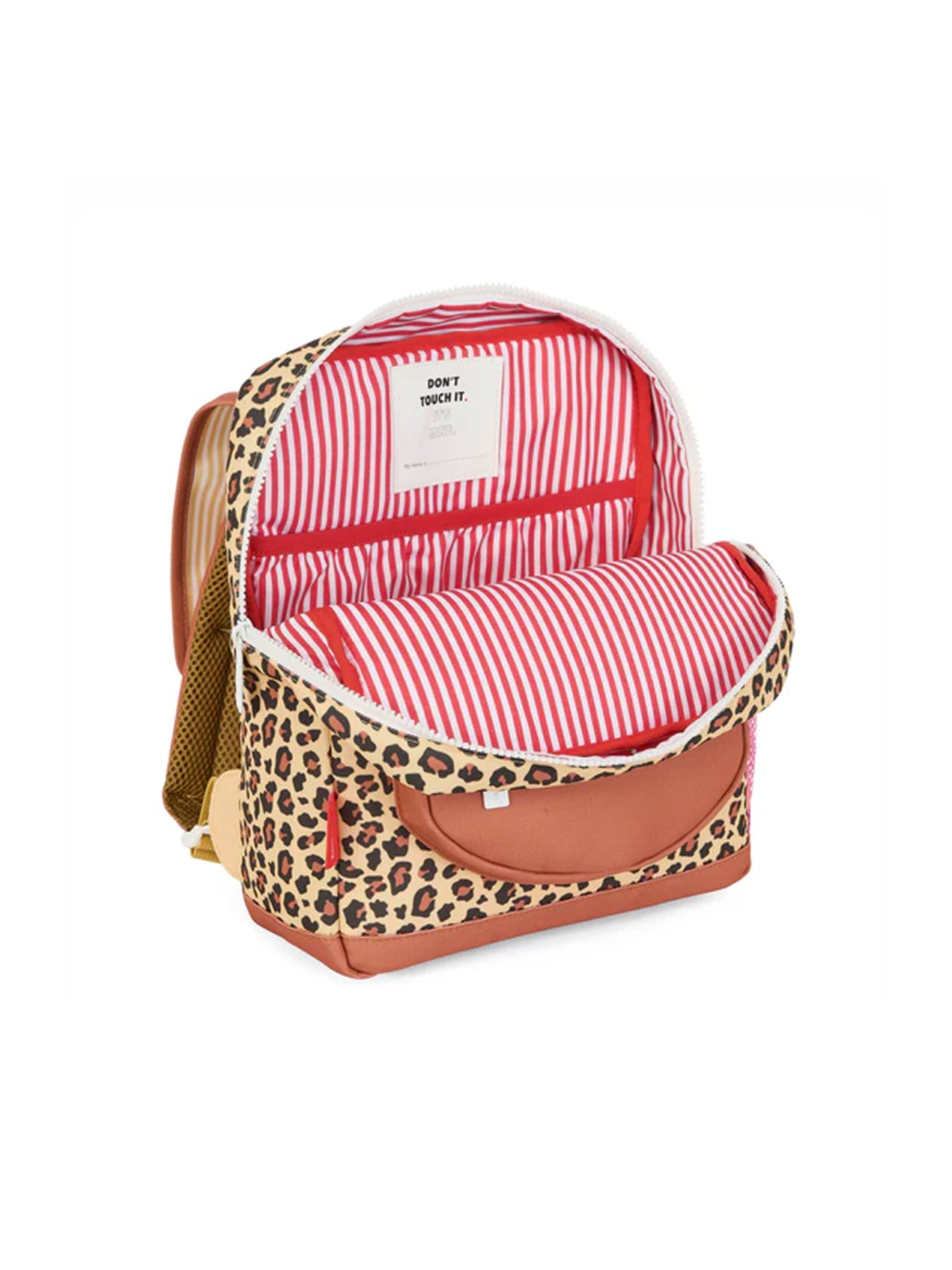 MOCHILA GRANDE PLÁSTICO RECICLADO LEOPARD