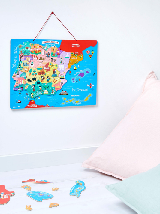 MAPA MAGNÉTICO DE LA PENÍNSULA IBÉRICA Janod KIDSME