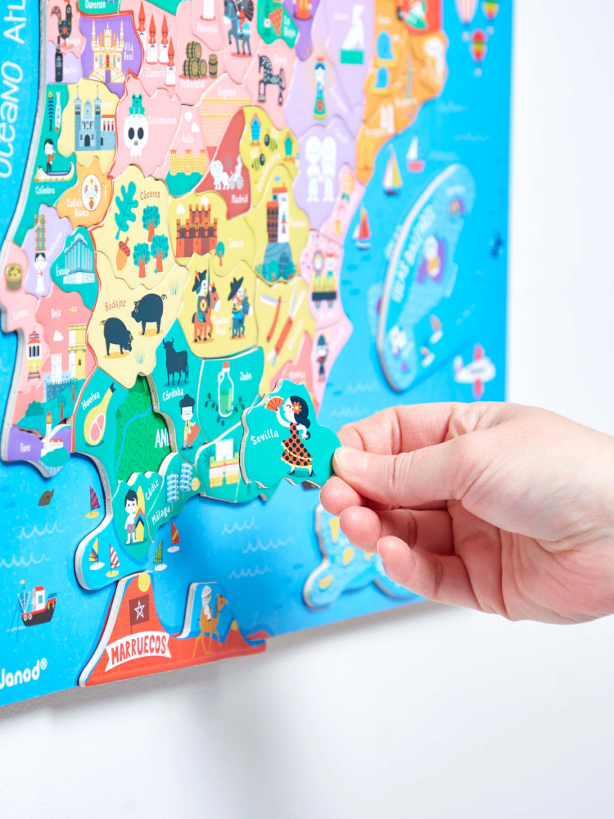 MAPA MAGNÉTICO DE LA PENÍNSULA IBÉRICA Janod KIDSME