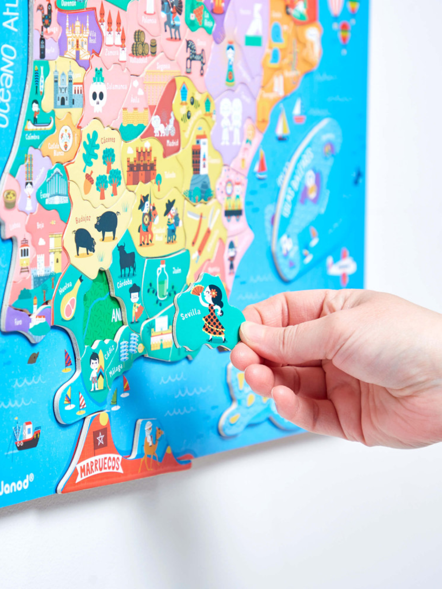 MAPA MAGNÉTICO DE LA PENÍNSULA IBÉRICA