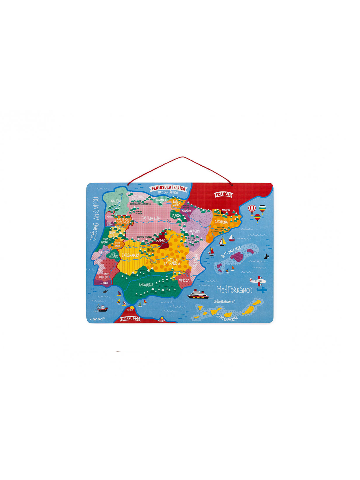 MAPA MAGNÉTICO DE LA PENÍNSULA IBÉRICA Janod KIDSME