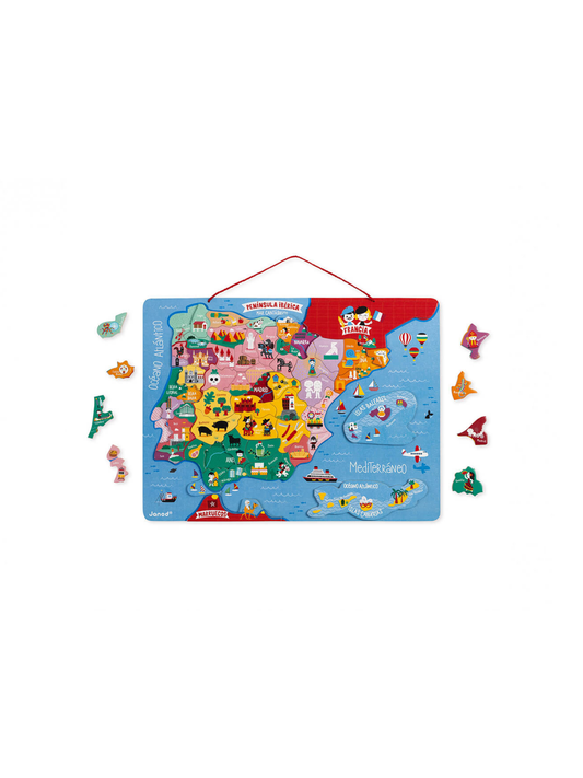 MAPA MAGNÉTICO DE LA PENÍNSULA IBÉRICA