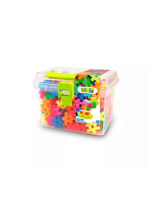 MELI BASIC NEÓN TRAVEL BOX 250 PIEZAS Meli KIDSME