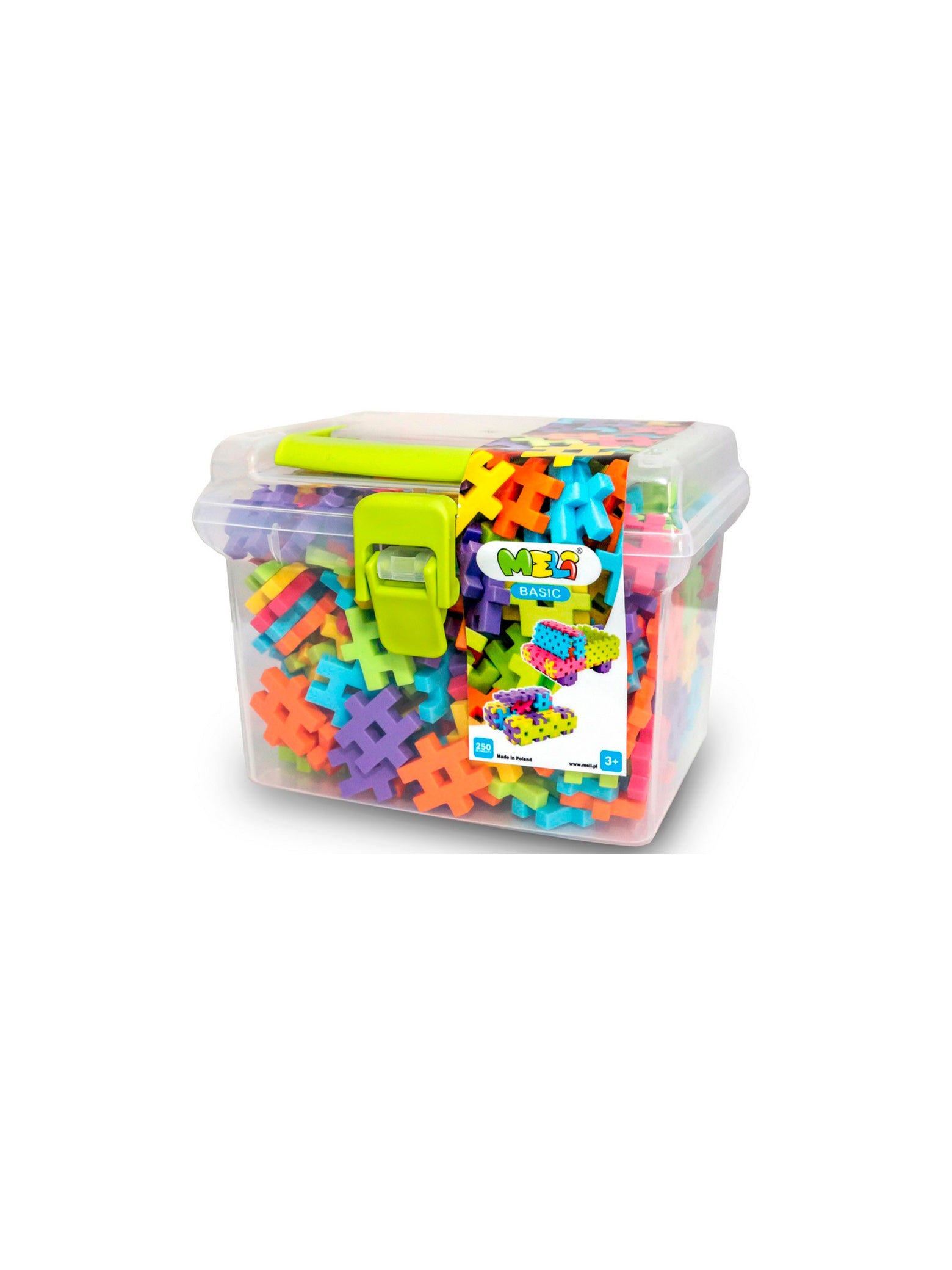 MELI Basic Travel Box, 250 Pieces, Multi-Coloured (50002