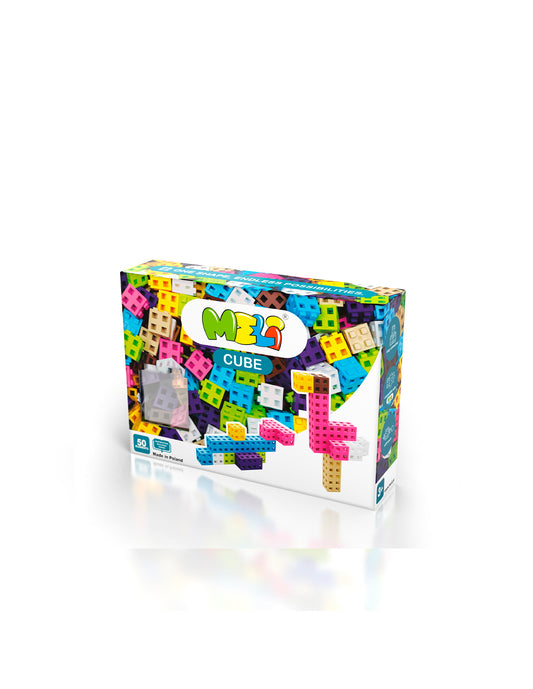 MELI CUBE PASTEL 50 PIEZAS Meli KIDSME