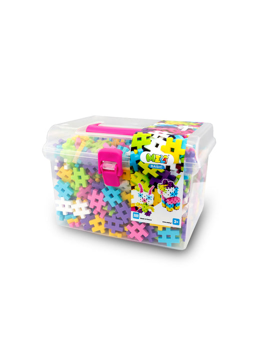 MELI BÁSIC TRAVEL BOX PASTEL 500 PIEZAS Meli KIDSME