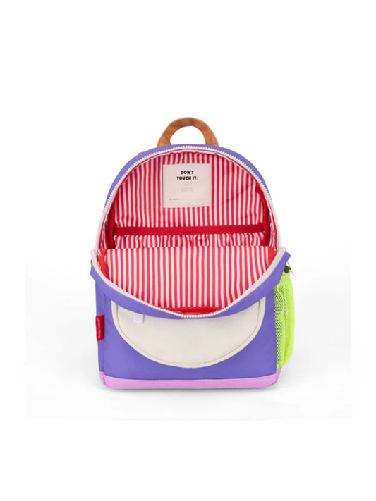 MOCHILA PLÁSTICO RECICLADO LAVENDY Hello Hossy KIDSME