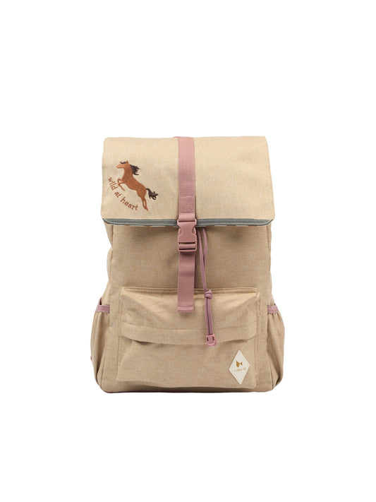 MOCHILA GRANDE ECO WILD AT HEART Fabelab KIDSME