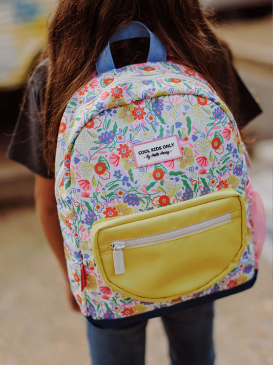 MOCHILA GRANDE PLÁSTICO RECICLADO GARDEN PARTY Kidsme Store KIDSME