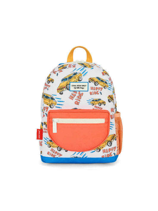 MOCHILA PLÁSTICO RECICLADO HAPPY RIDE Hello Hossy KIDSME