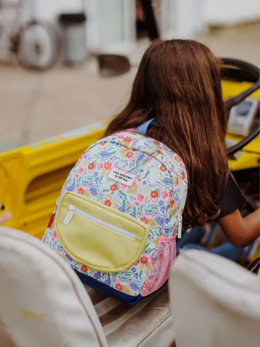 MOCHILA PLÁSTICO RECICLADO GARDEN PARTY Kidsme Store KIDSME