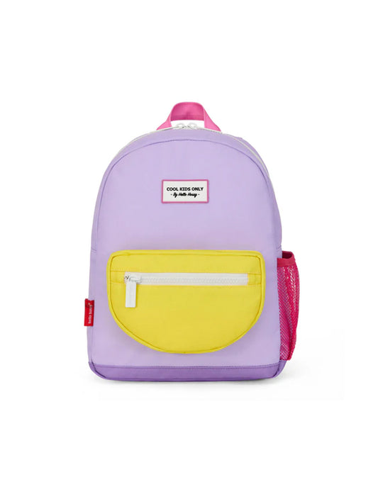 MOCHILA GRANDE PLÁSTICO RECICLADO MAUVE