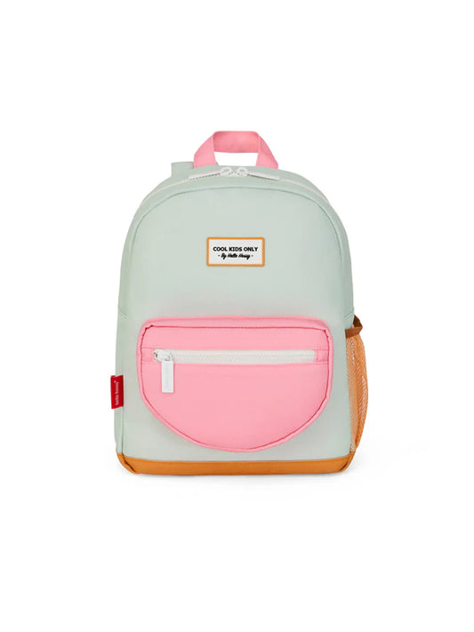 MOCHILA GRANDE PLÁSTICO RECICLADO WATER GREEN Kidsme Store KIDSME