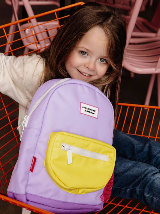 MOCHILA PLÁSTICO RECICLADO MAUVE Kidsme Store KIDSME