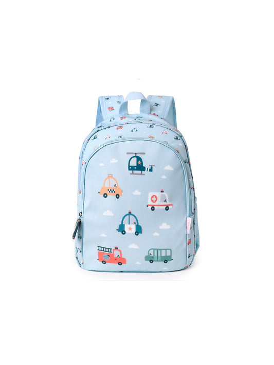 MOCHILA MEDIANA CITY CARS Tutete KIDSME