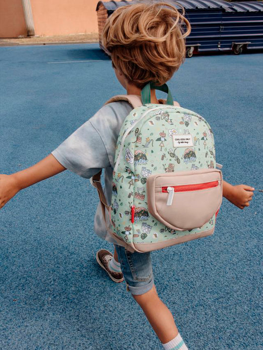 MOCHILA PLÁSTICO RECICLADO MOUNTAIN RIDE Hello Hossy KIDSME