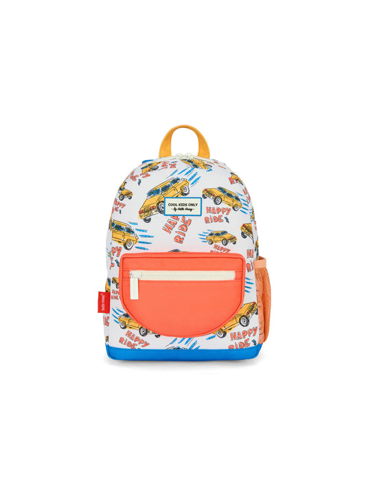 MOCHILA MINI PLÁSTICO RECICLADO HAPPY RIDE Hello Hossy KIDSME