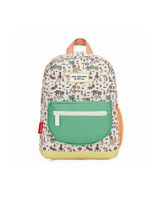 MOCHILA GRANDE PLÁSTICO RECICLADO JUNGLY Kidsme Store KIDSME
