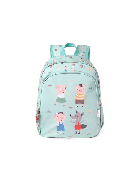 MOCHILA MEDIANA THREE LITTLE PIGS Tutete KIDSME
