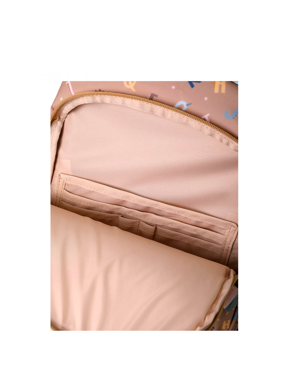 MOCHILA MEDIANA FUNNY LETTERS Tutete KIDSME