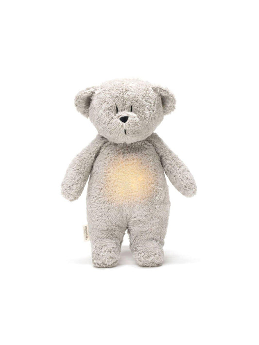 OSO DE PELUCHE LUZ Y SONIDO GREY NATURE Moonie KIDSME