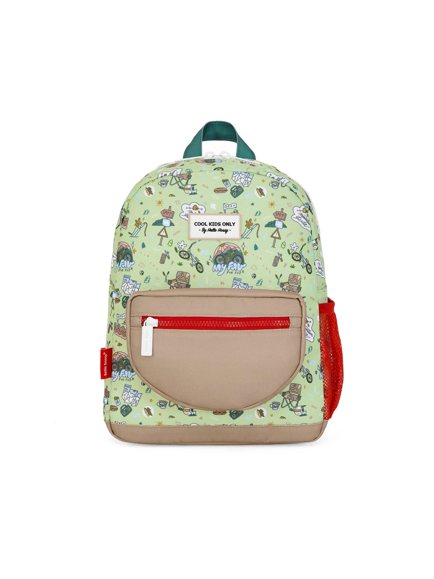 LARGE RECYCLED PLASTIC WATERCOLOR BACKPACK