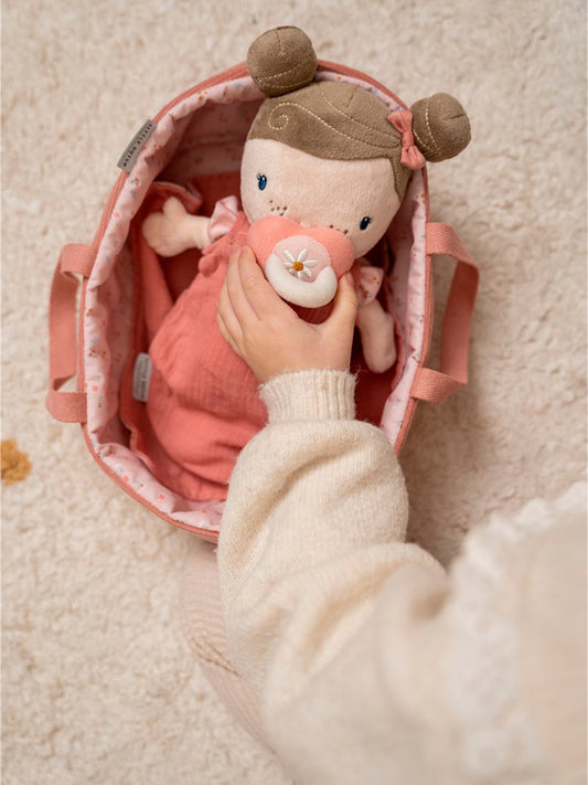 MUÑECA ROSA CON COMPLEMENTOS Little dutch KIDSME