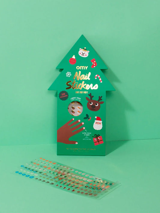 PEGATINAS PARA UÑAS HO HO HO Omy KIDSME