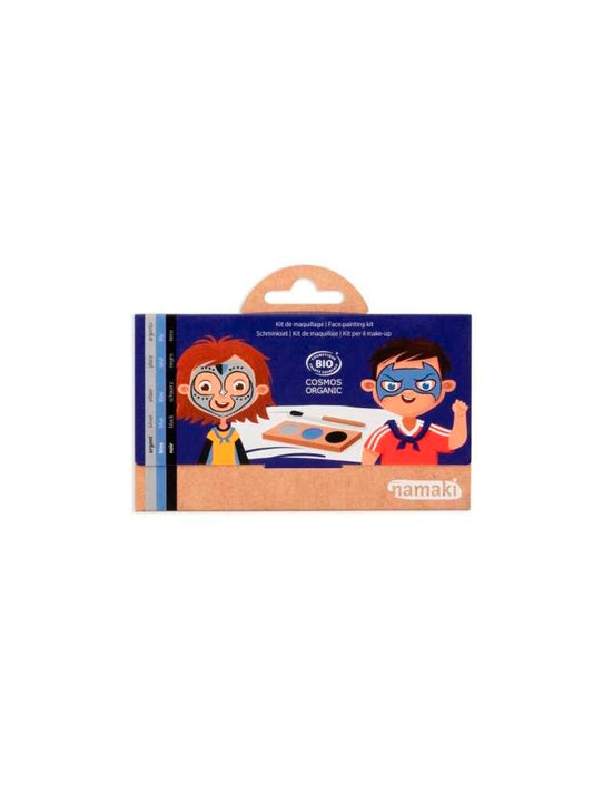 KIT MAQUILLAJE (NEGRO-PLATA-AZUL) Namaki KIDSME