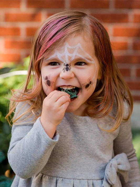 KIT MAQUILLAJE HALLOWEEN (ROJO-BLANCO-NEGRO)