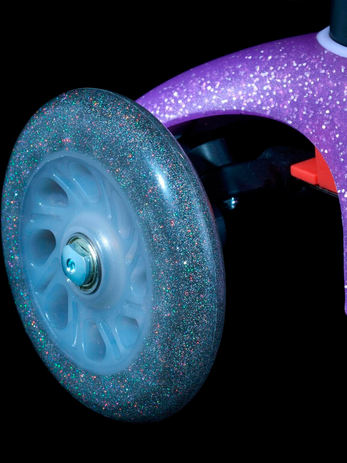 MINI MICRO DELUXE LED GLITTER PURPLE Micro KIDSME