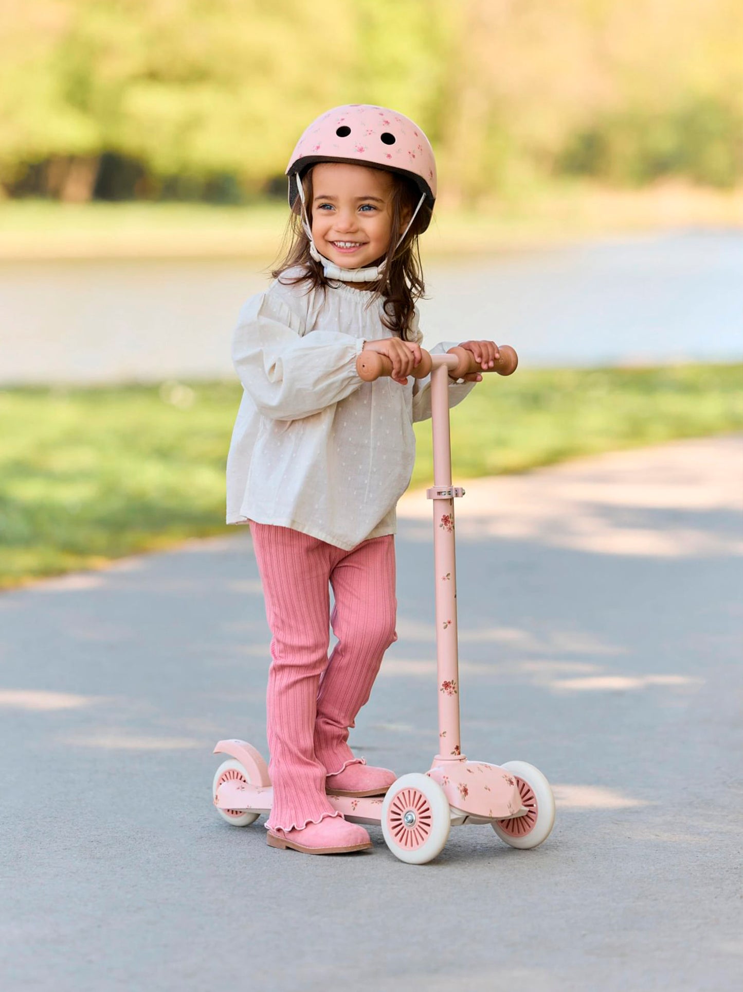PATINETE ROSA Little dutch KIDSME