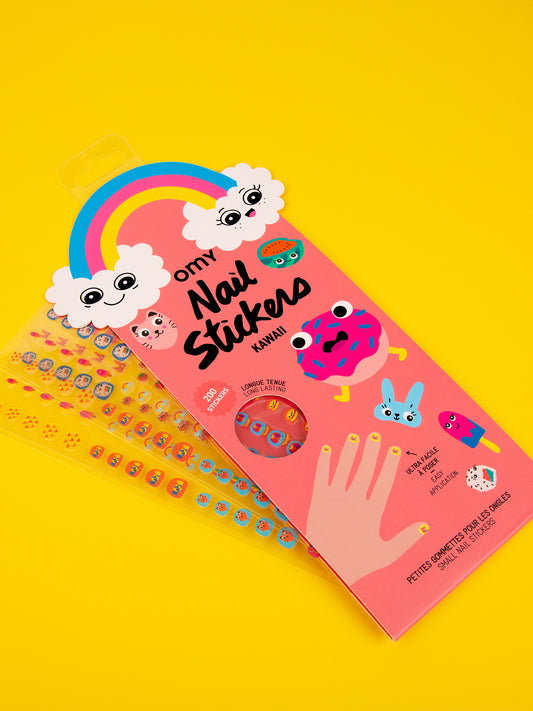 PEGATINAS PARA UÑAS KAWAI Omy KIDSME