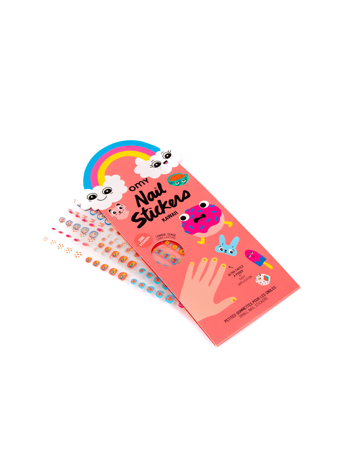 PEGATINAS PARA UÑAS KAWAI Omy KIDSME