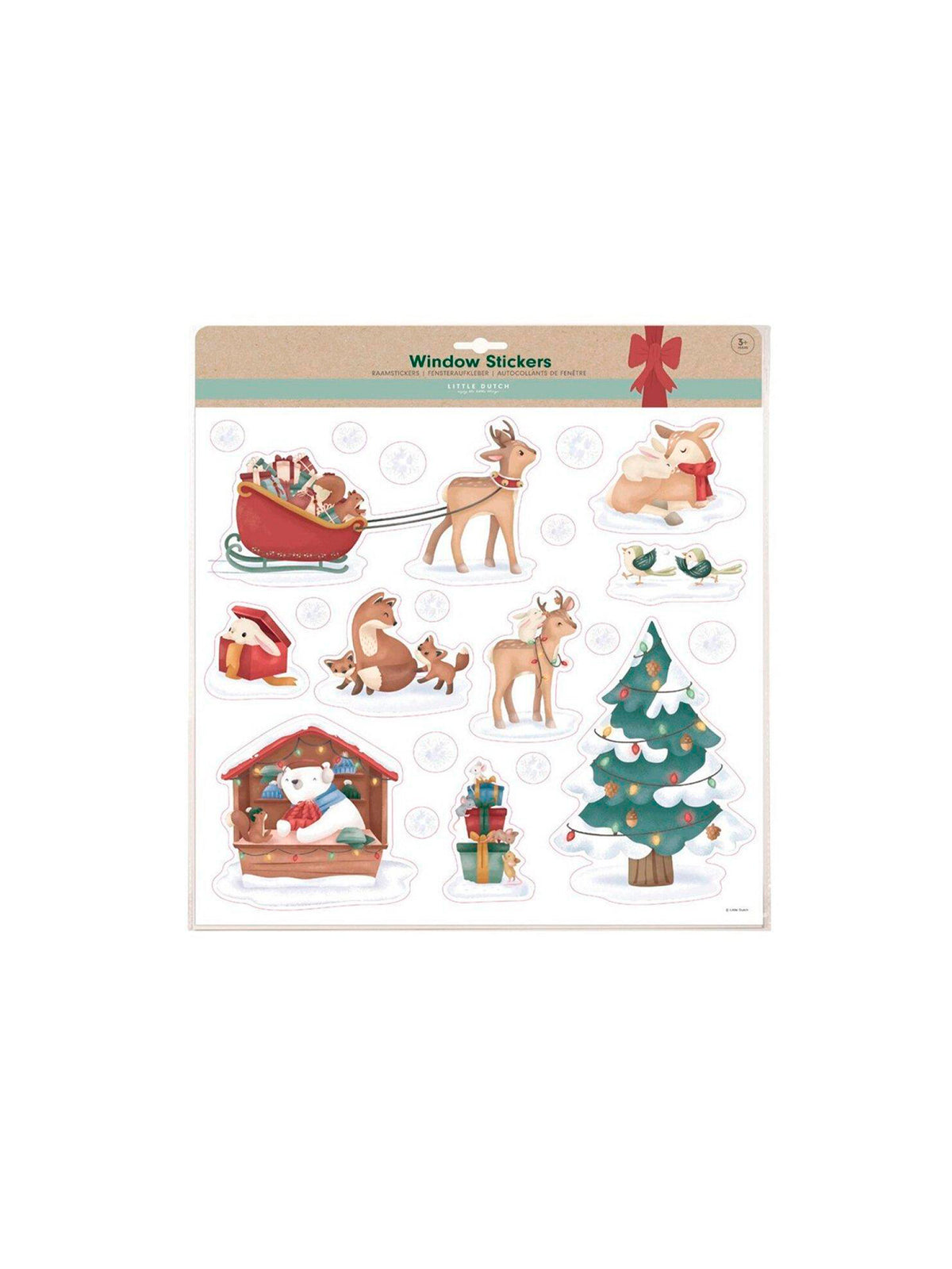 PEGATINAS PARA VENTANA NAVIDAD Little dutch KIDSME