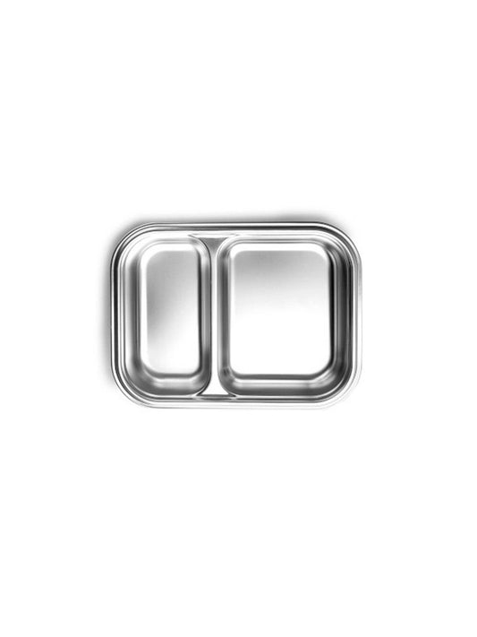 TUPPER ACERO 2 COMPARTIMENTOS APTO HORNO/MICROONDAS Lacor KIDSME