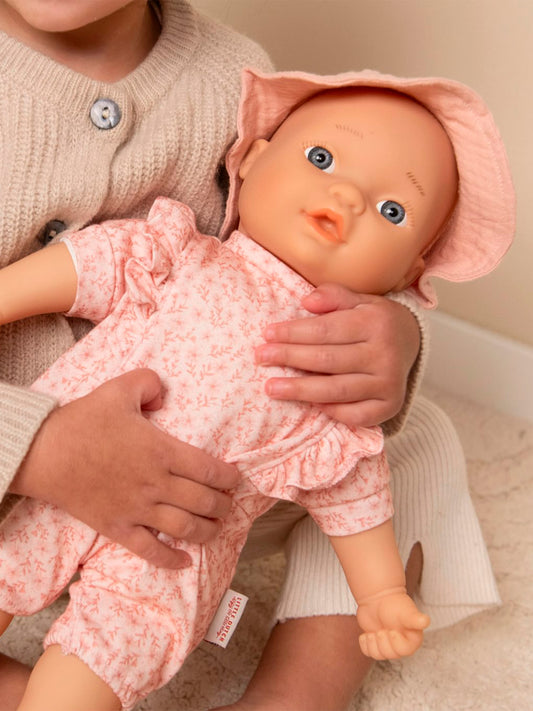 ROPA DE MUÑECA FLORES ROSAS Little dutch KIDSME