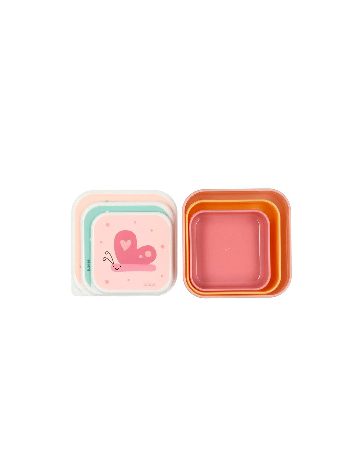 3 TUPPER - CAJA DE ALMUERZO BUGS Kidsme Store KIDSME