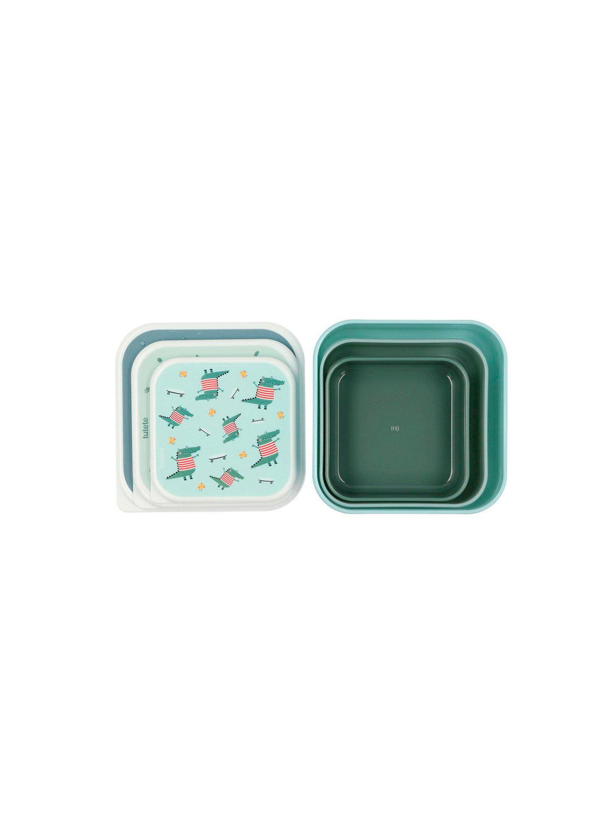3 TUPPER - CAJA DE ALMUERZO CROC Kidsme Store KIDSME