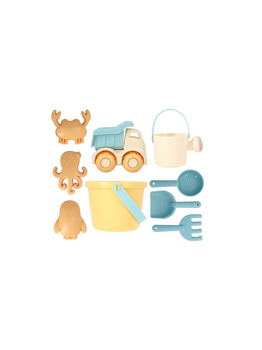 SET DE PLAYA CON CAMIÓN YELLOW Monneka KIDSME