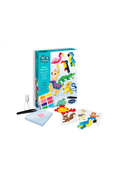 SET PERLAS AGUA CREA ANIMALES HIDROFIX SENTOSPHERE KIDSME